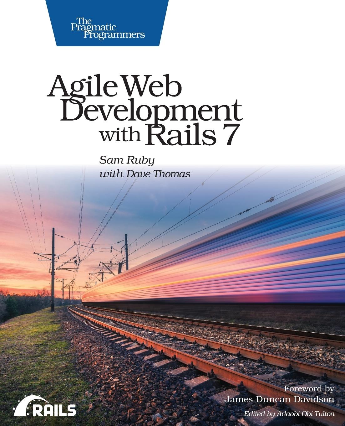 Vorderes Coverbild Agile Web Development with Rails 7