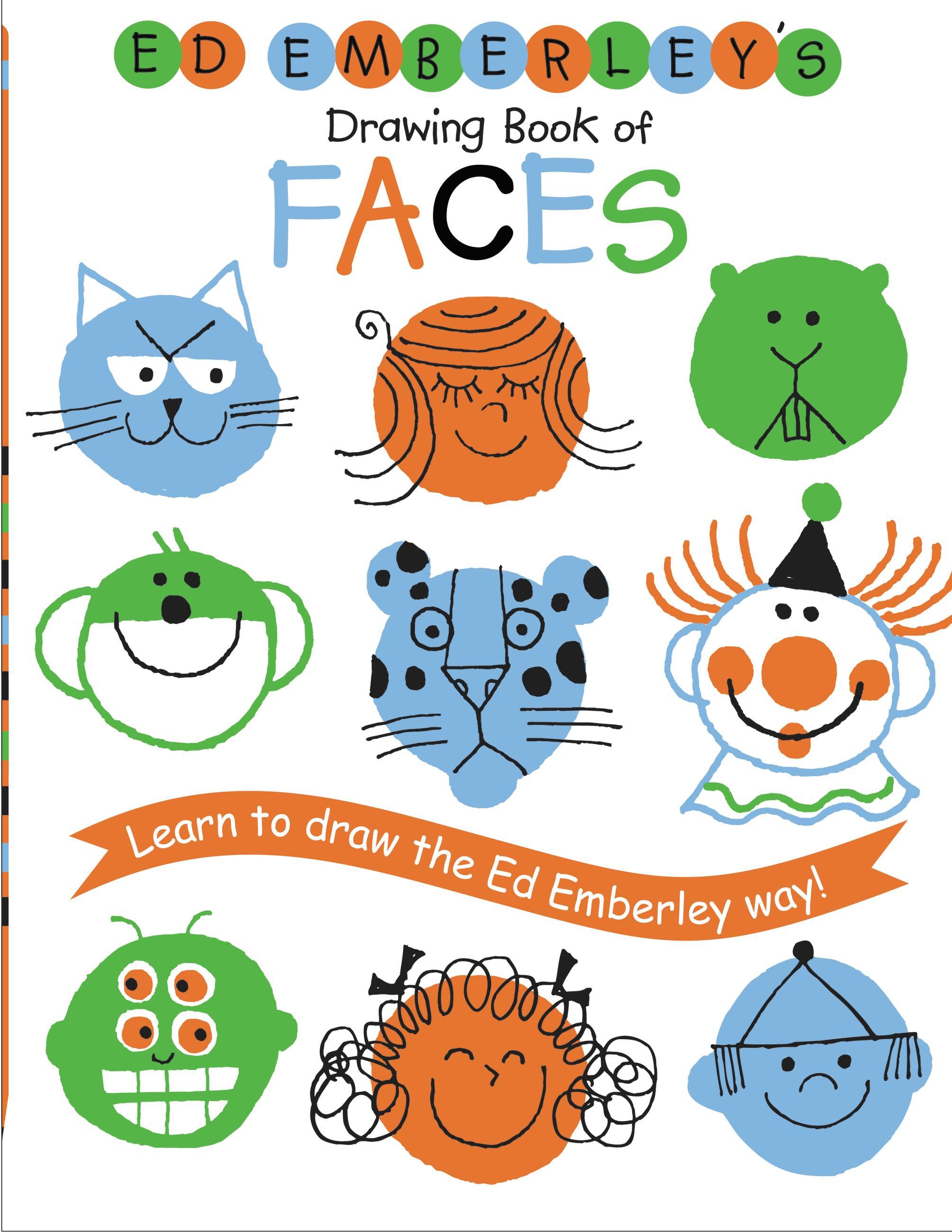 Vorderes Coverbild Ed Emberley's Drawing Book of Faces