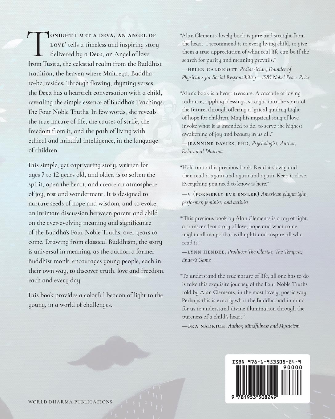 Rückseitencover Tonight I Met a Deva, An Angel of Love