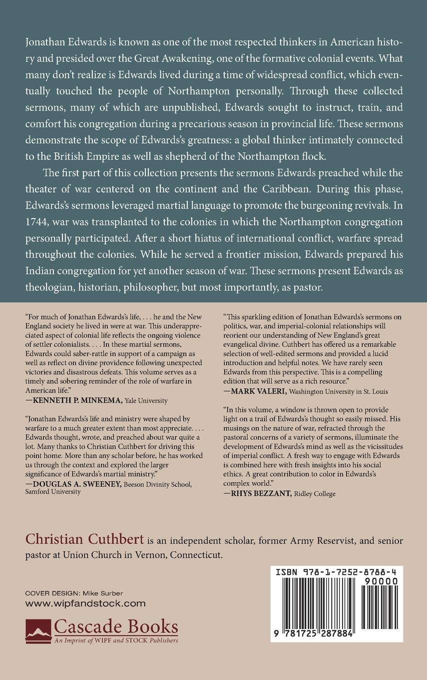 Rückseitencover The Wartime Sermons of Jonathan Edwards
