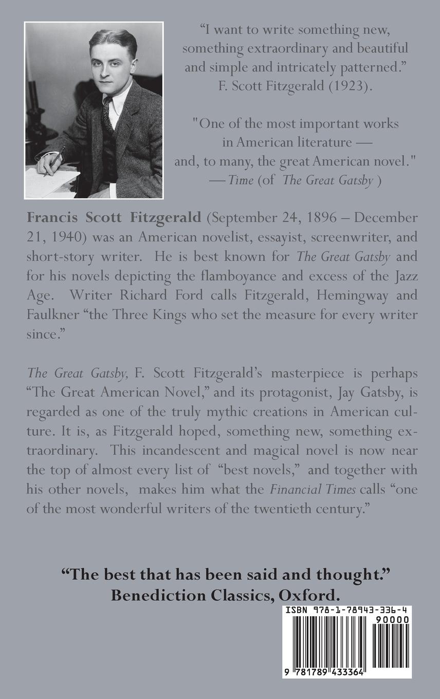 Rückseitencover The Novels of F. Scott Fitzgerald