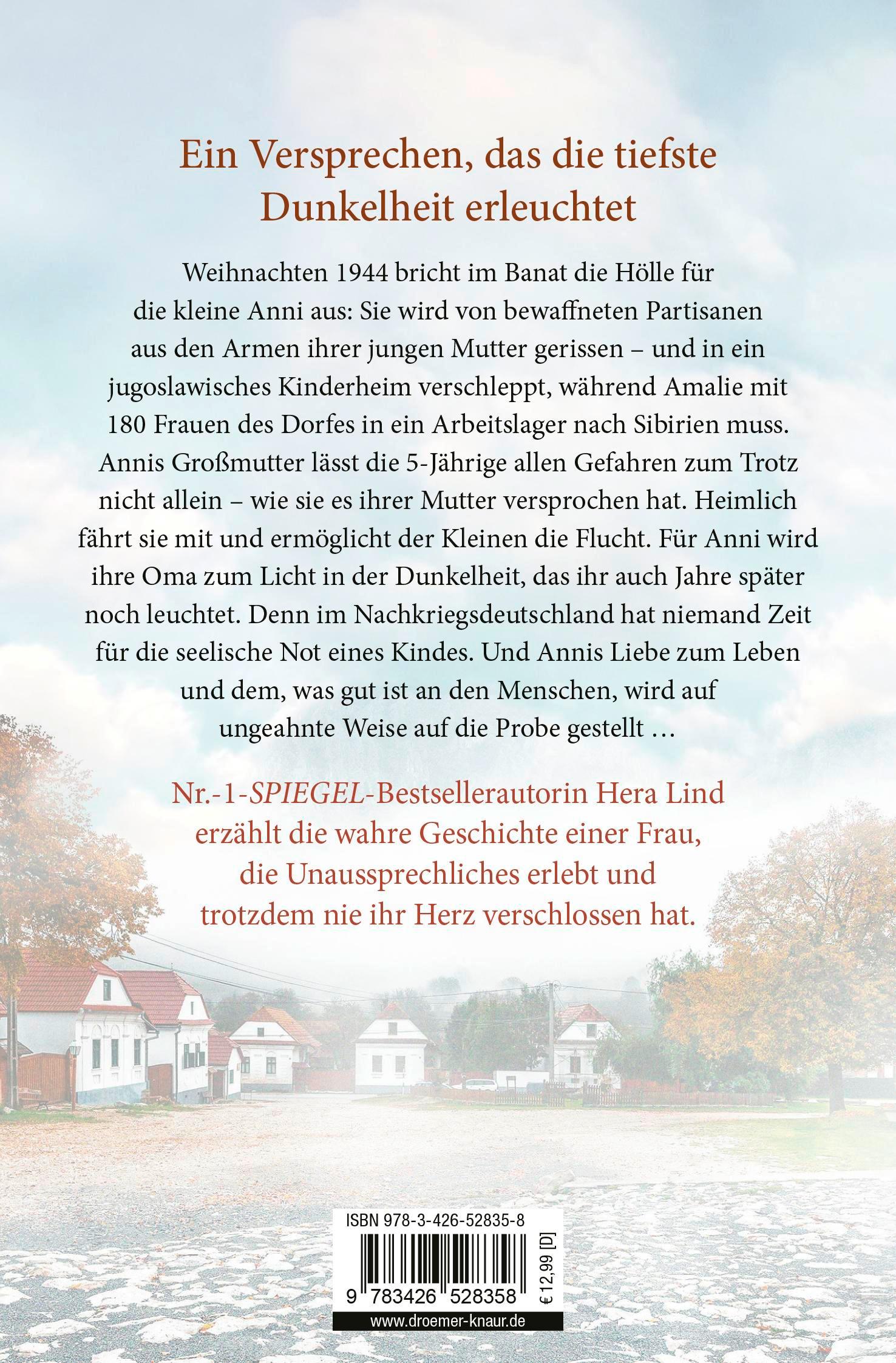 Rückseitencover Das letzte Versprechen