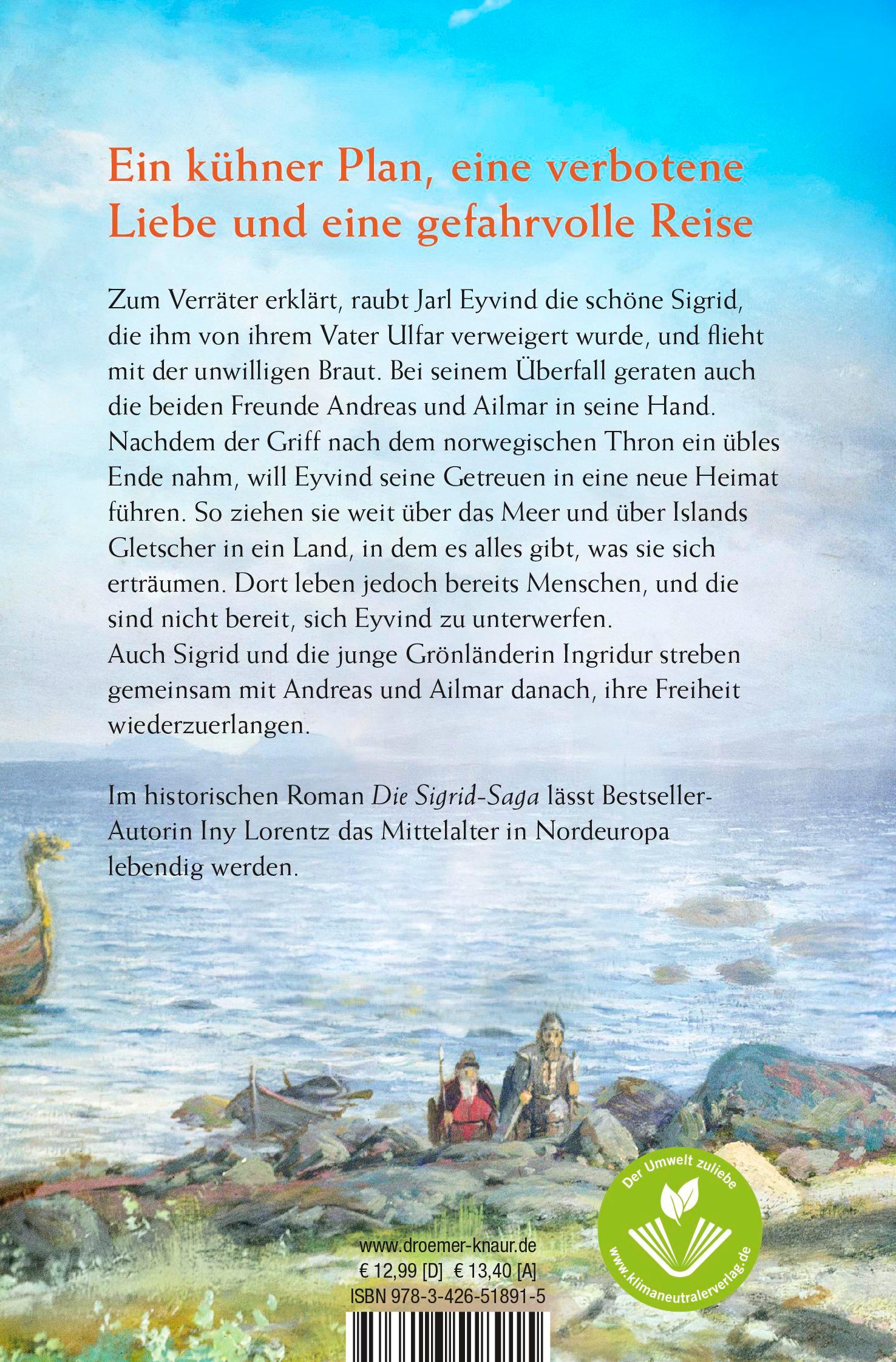 Rückseitencover Die Saga von Vinland