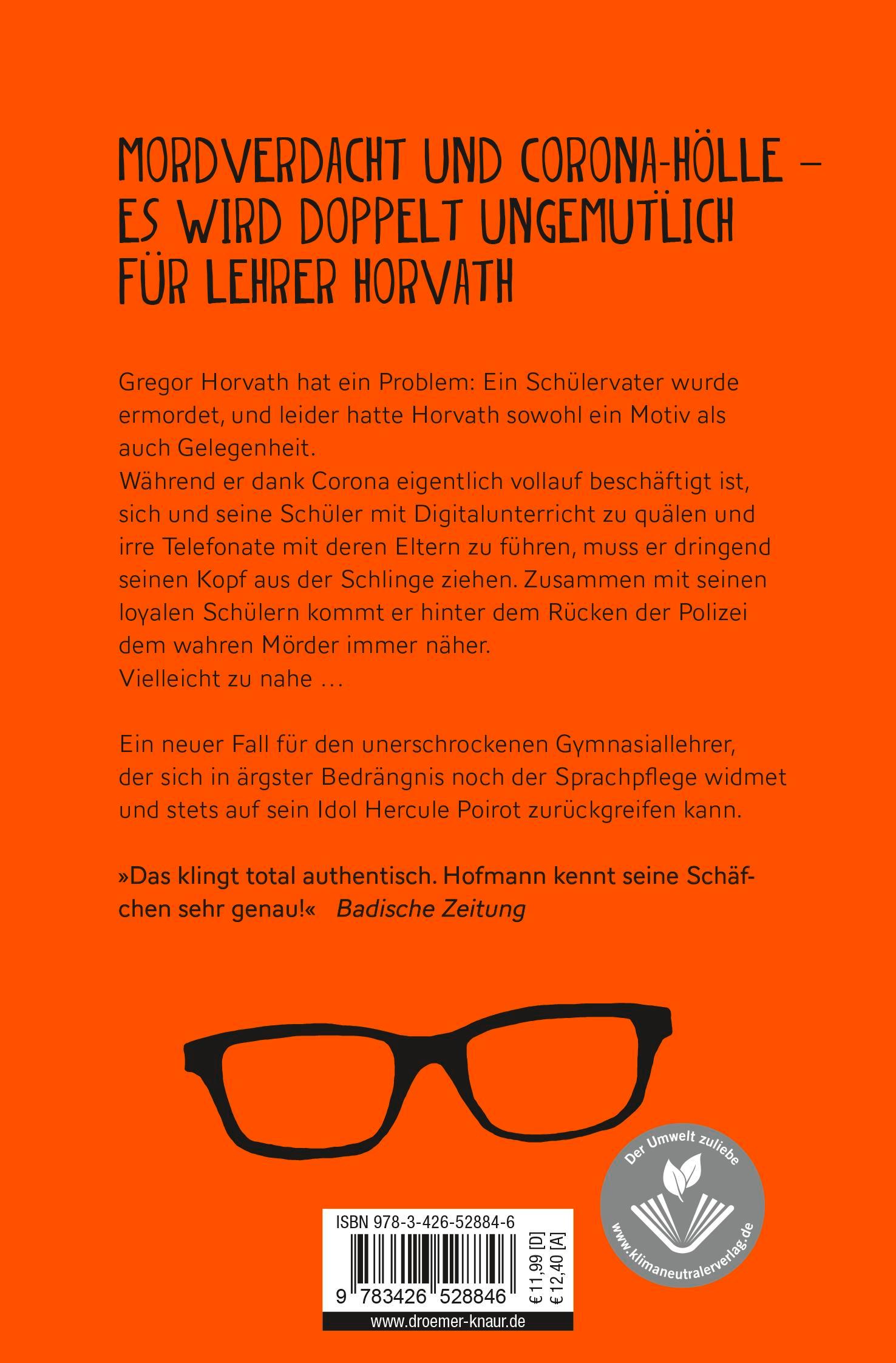 Rückseitencover Horvath auf der Flucht