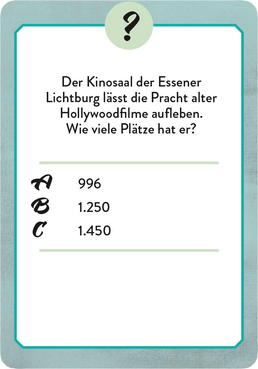 Beispielinhalt (Bild) Wer hätte das gedacht?! Das Unnützes Wissen-Quiz Ruhrpott