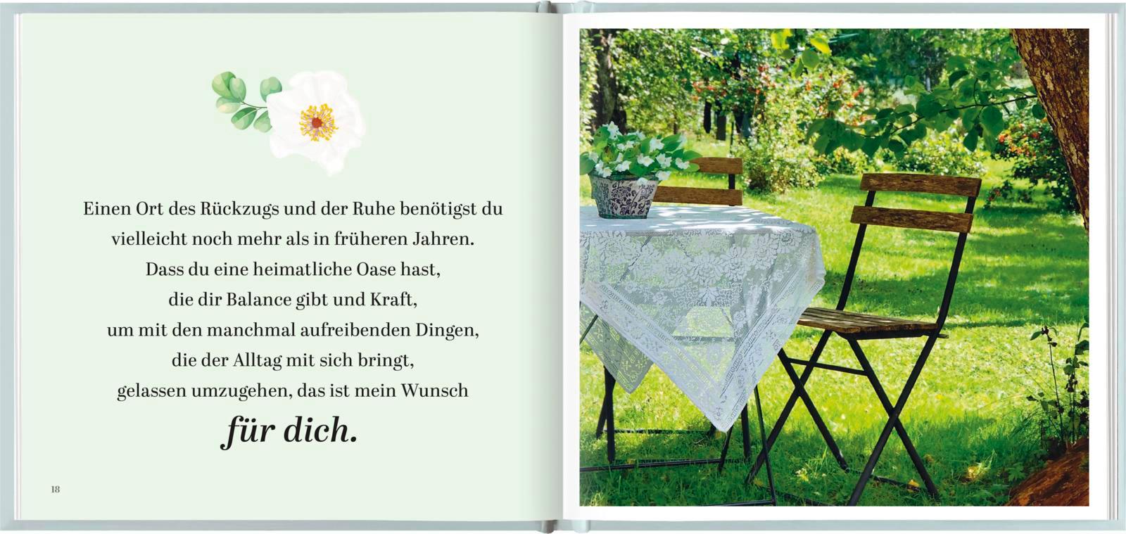 Beispielinhalt (Bild) Was ich dir wünsche zum 70. Geburtstag