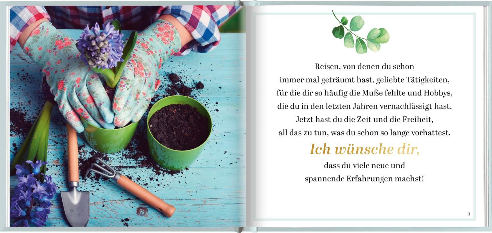 Beispielinhalt (Bild) Was ich dir wünsche zum 70. Geburtstag