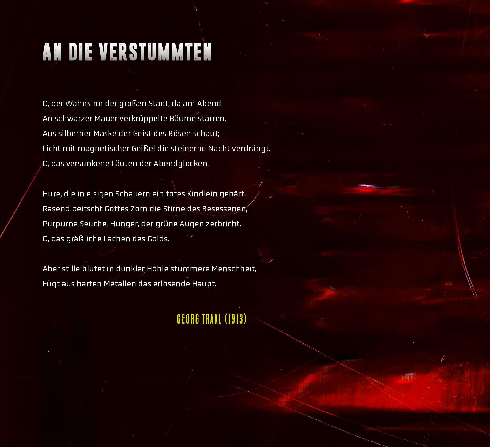 Beispielinhalt (Bild) Stille blutet