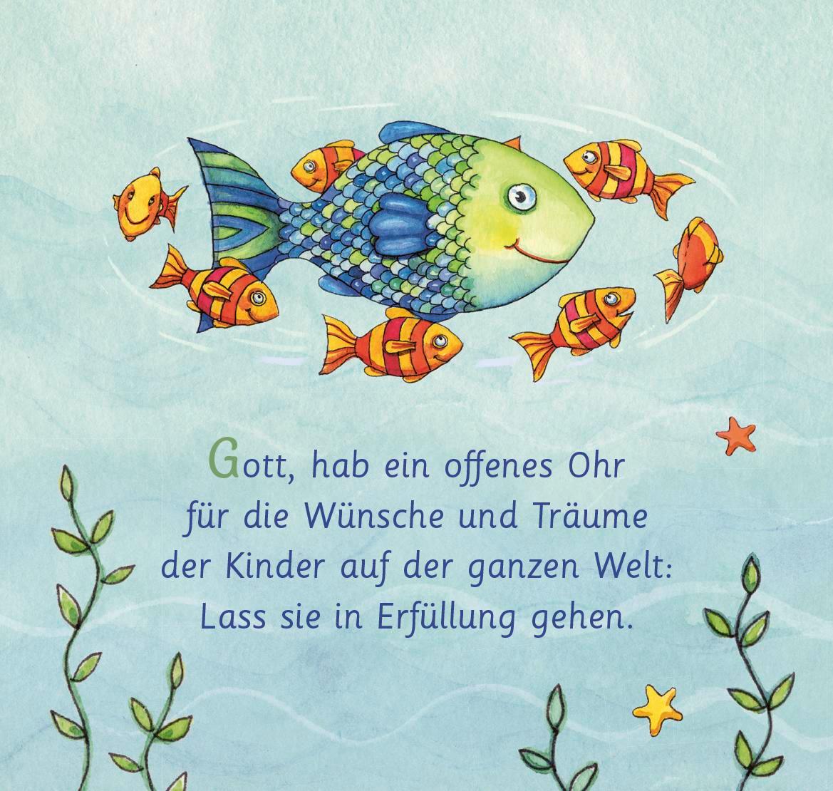 Beispielinhalt (Bild) Der Wunschfisch. Segenswünsche für dich zur Erstkommunion