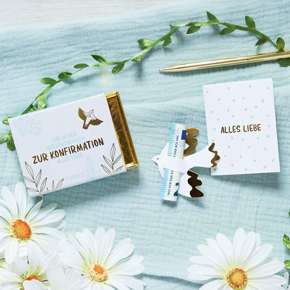 Beispielinhalt (Bild) Für deinen Herzenswunsch. Zur Konfirmation alles Liebe