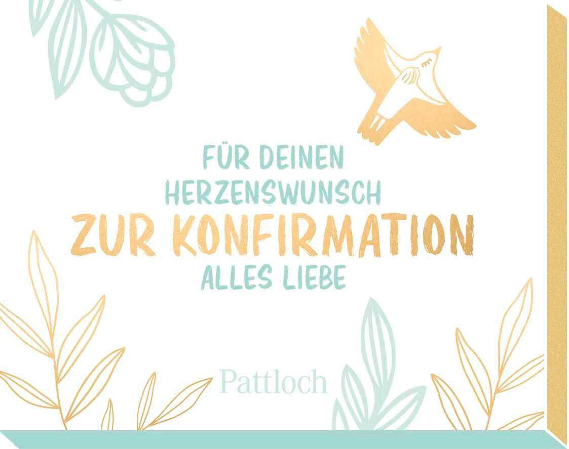 Vorderes Coverbild Für deinen Herzenswunsch. Zur Konfirmation alles Liebe