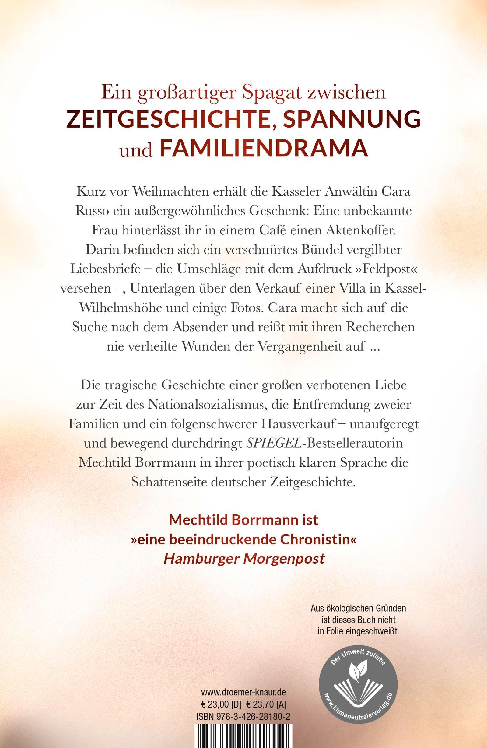 Rückseitencover Feldpost