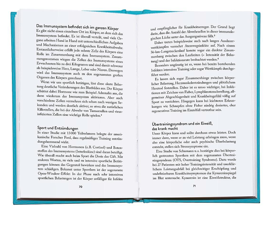 Beispielinhalt (Bild) Das Immunbooster-Handbuch