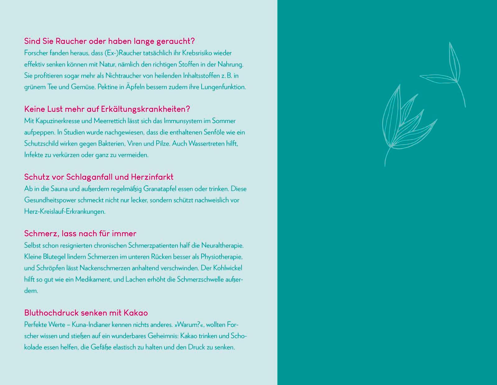 Beispielinhalt (Bild) Einfach heilen mit Natur!