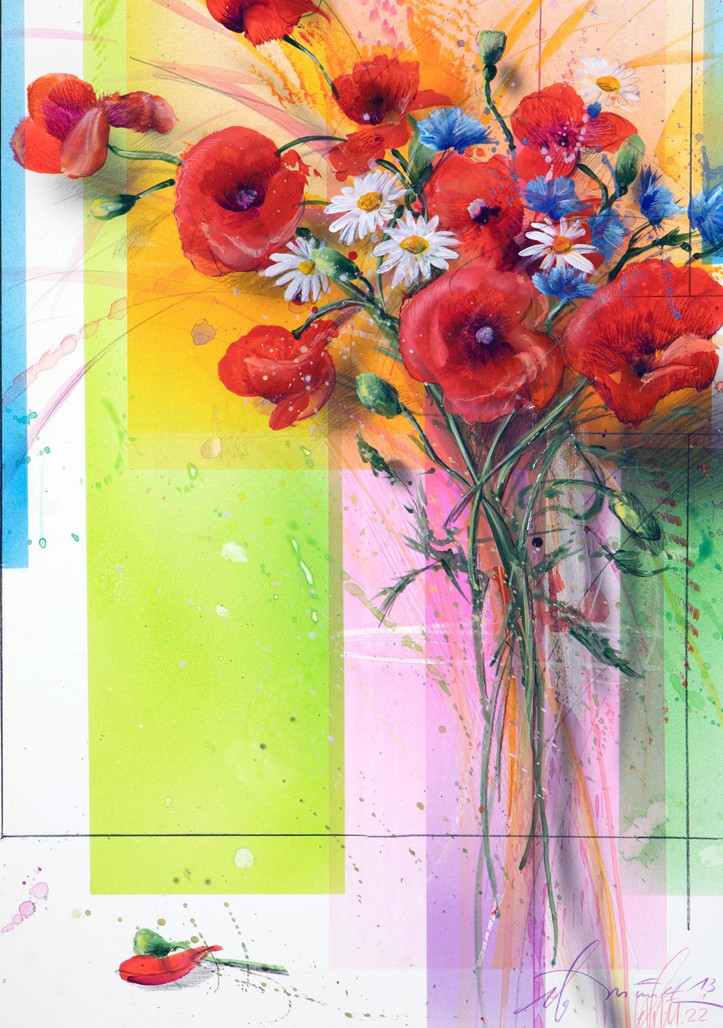 Beispielinhalt (Bild) Blütezeit - Kartenset