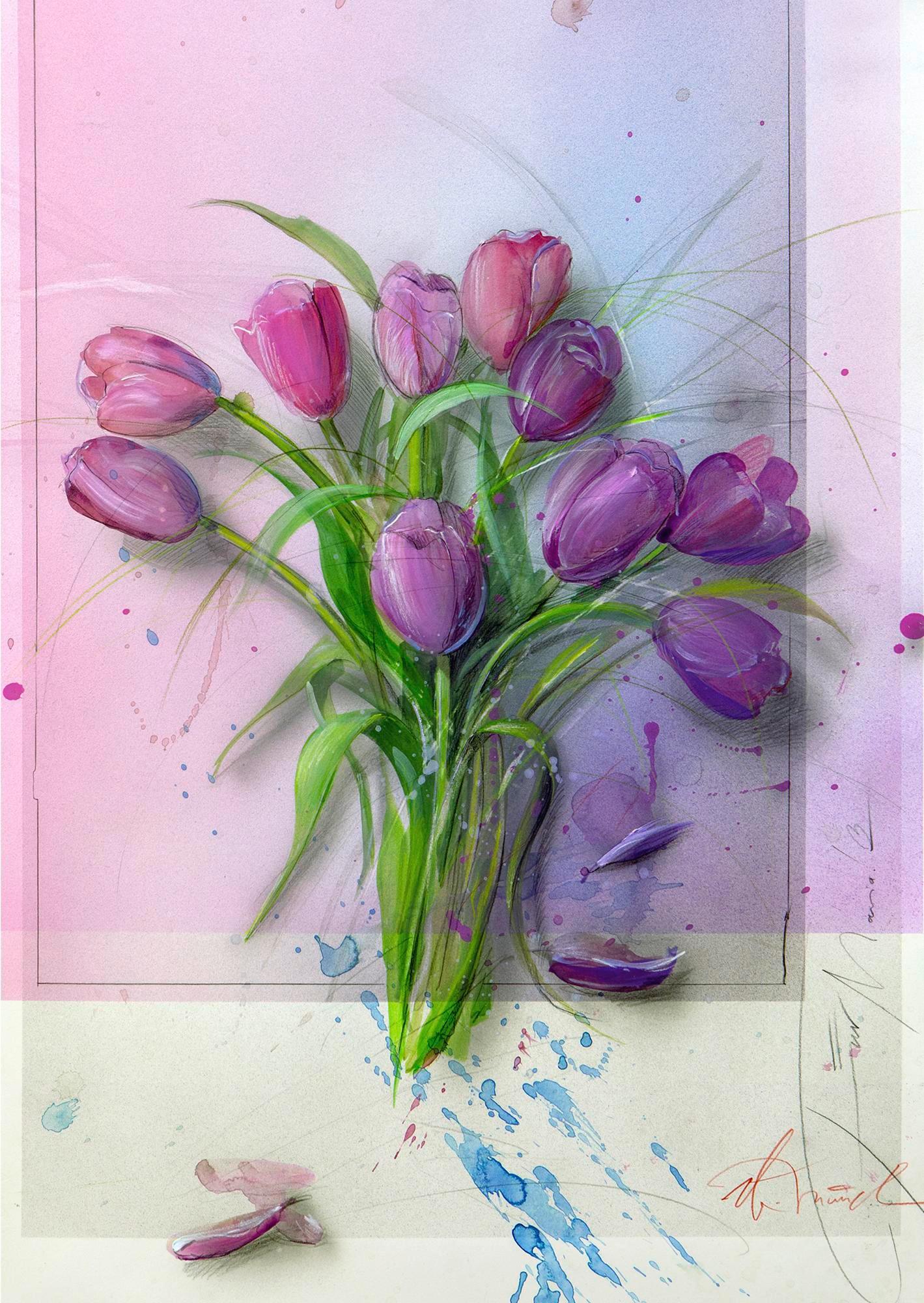 Beispielinhalt (Bild) Blütezeit - Kartenset