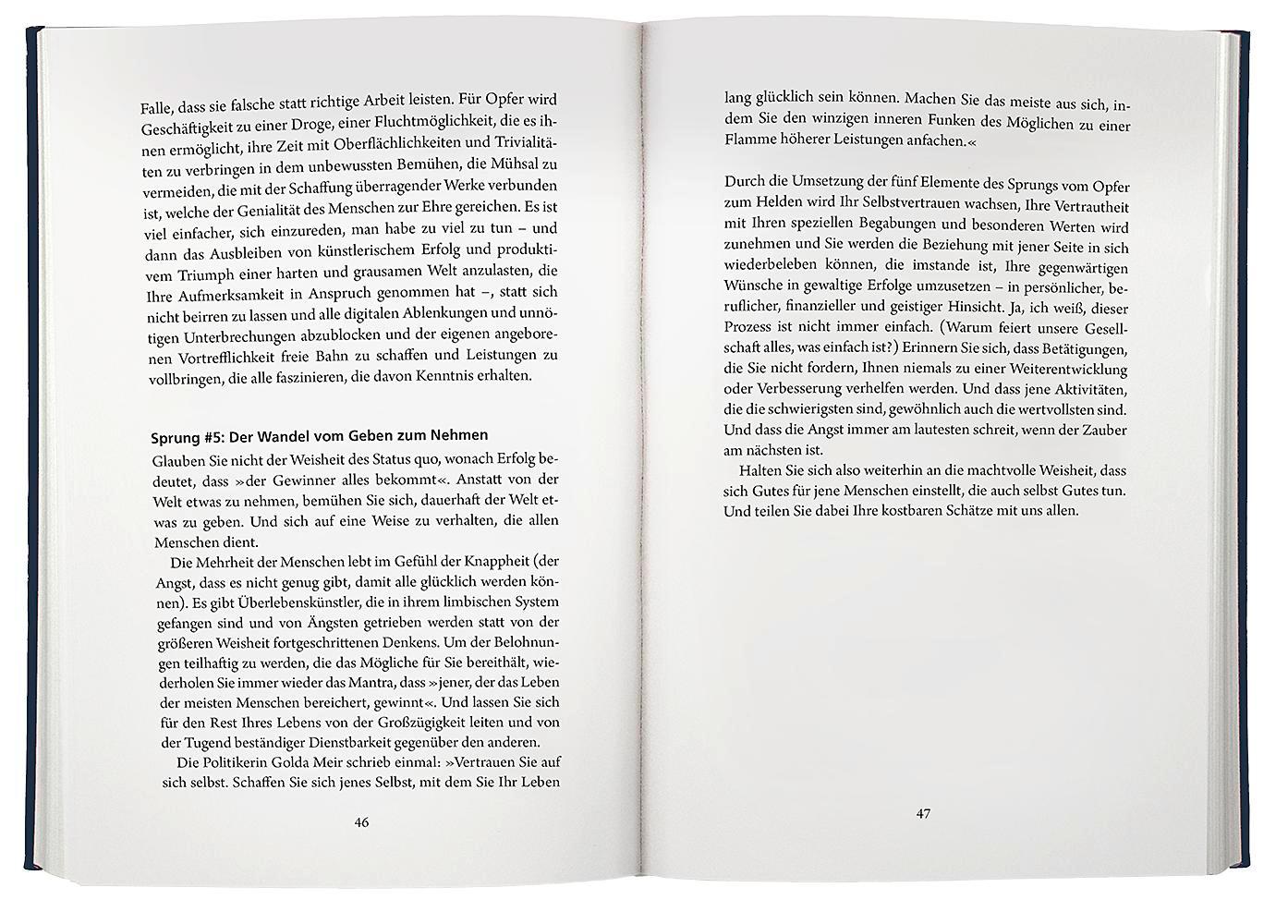 Beispielinhalt (Bild) Manifest eines Alltagshelden