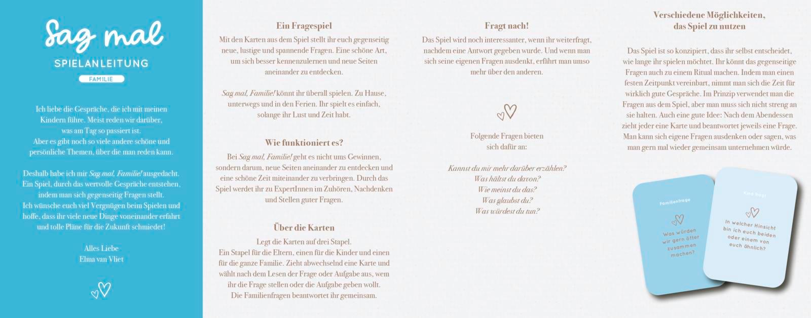 Beispielinhalt (Bild) Sag mal, Familie!
