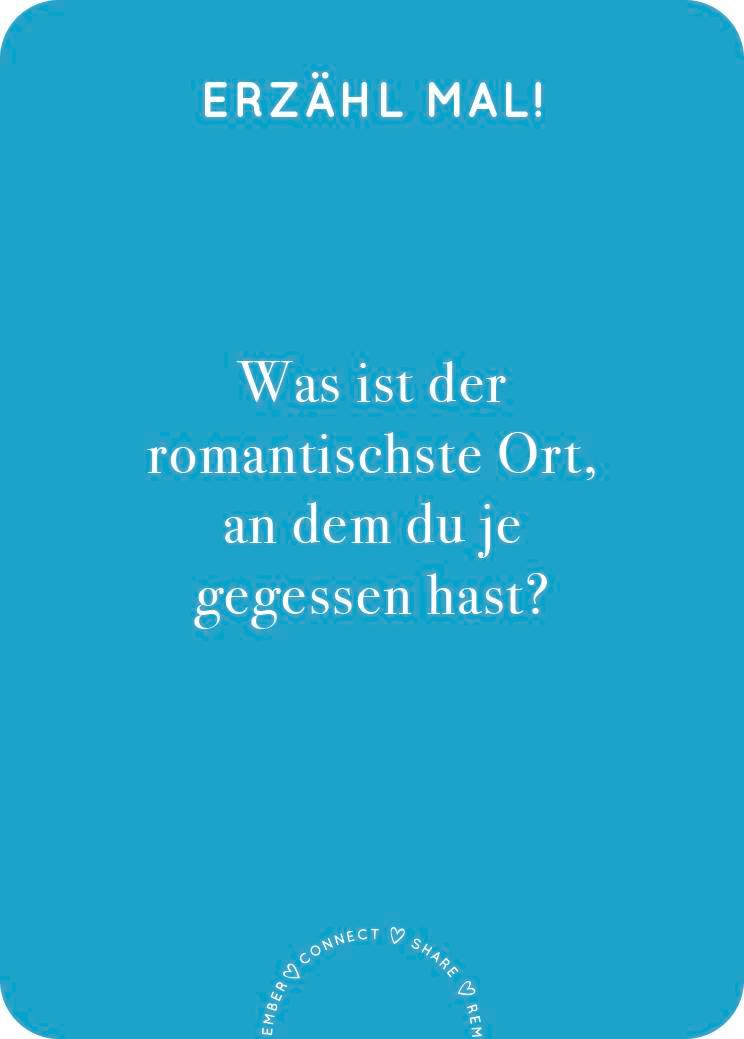 Beispielinhalt (Bild) Erzähl mal! Das Dinnerquiz