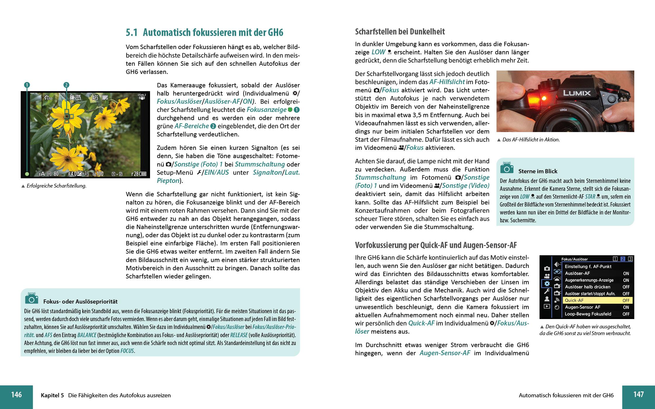 Beispielinhalt (Bild) Panasonic LUMIX DC-GH6