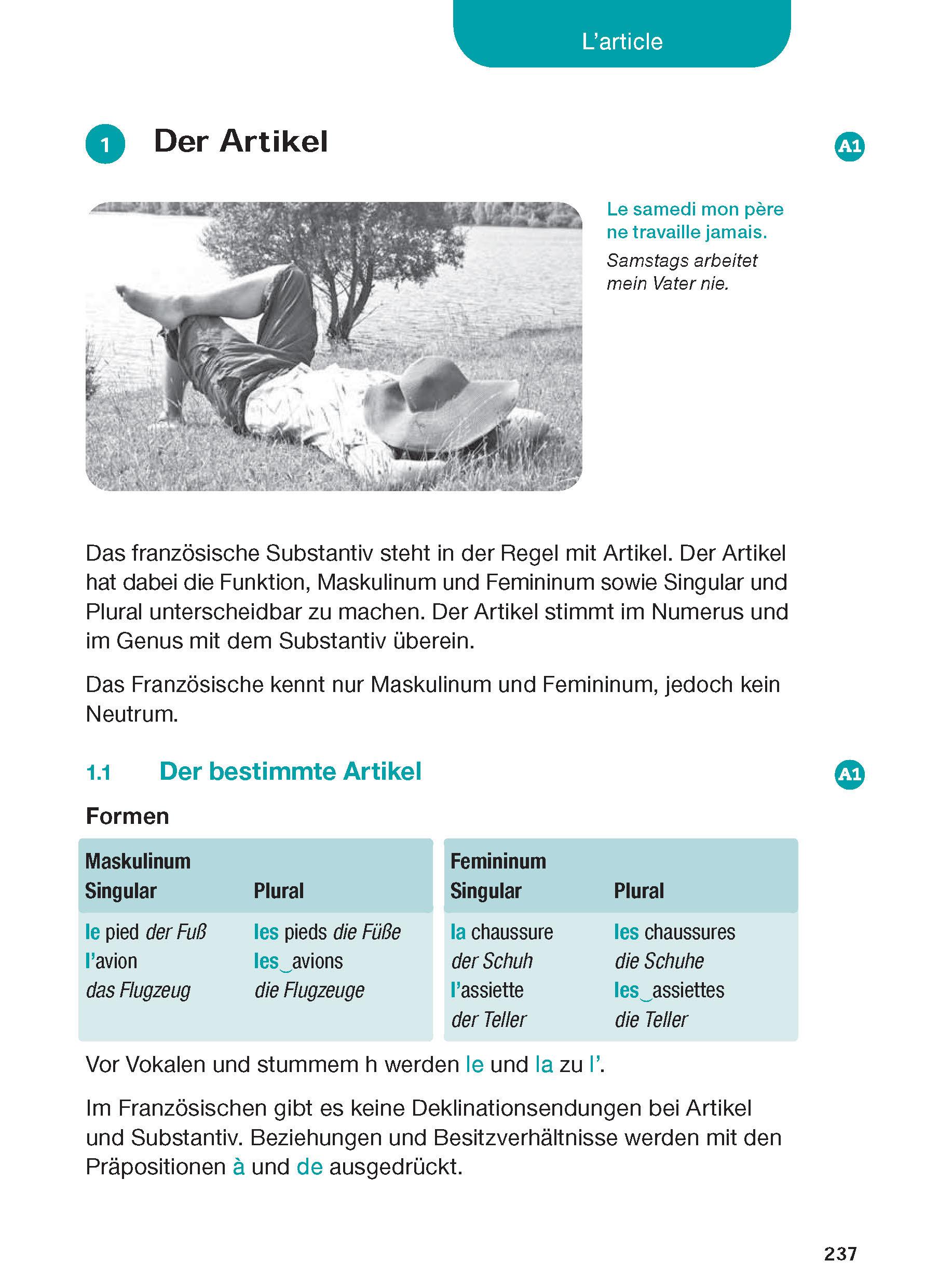 Beispielinhalt (Bild) Langenscheidt Französisch - alles drin!