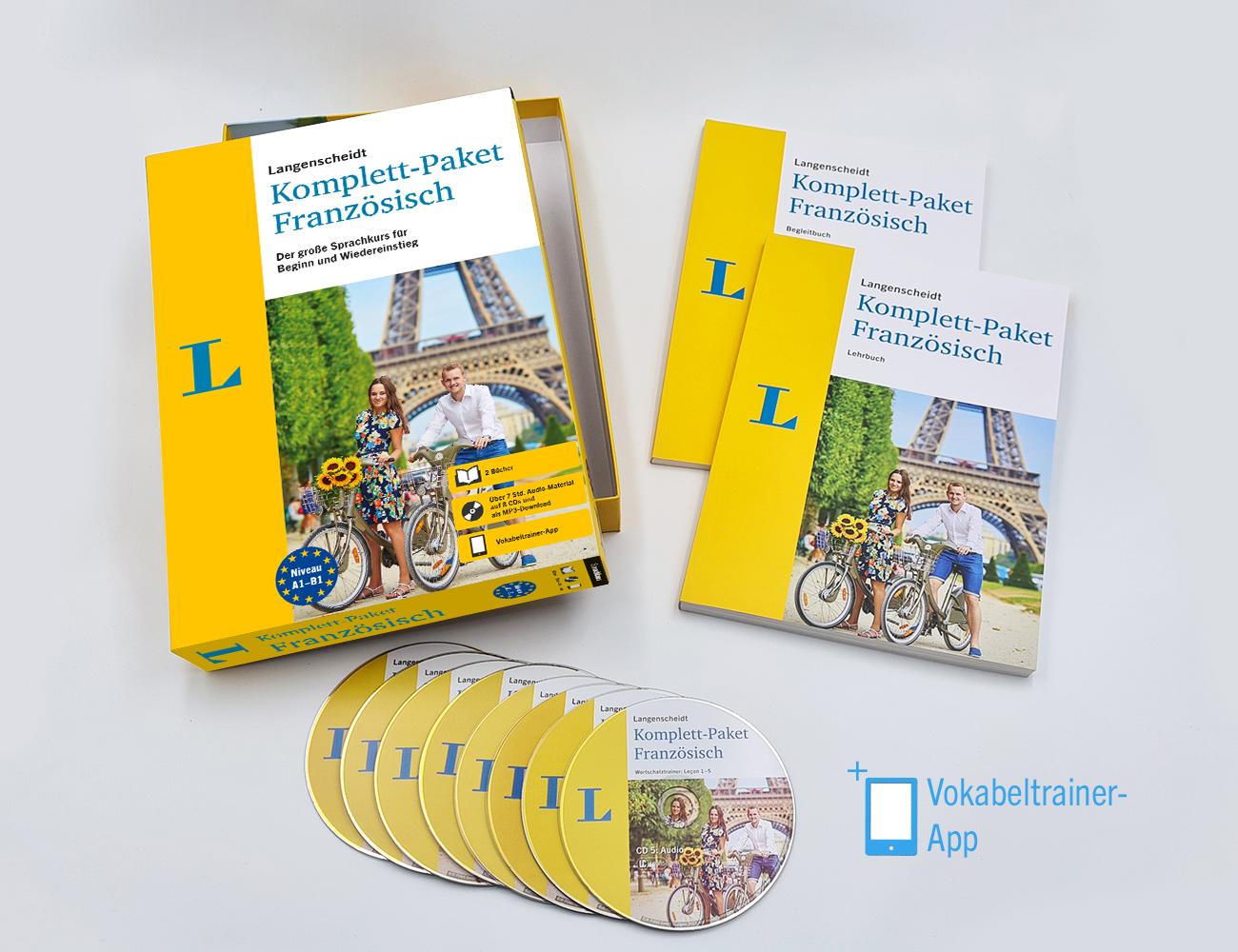 Beispielinhalt (Bild) Langenscheidt Komplett-Paket Französisch