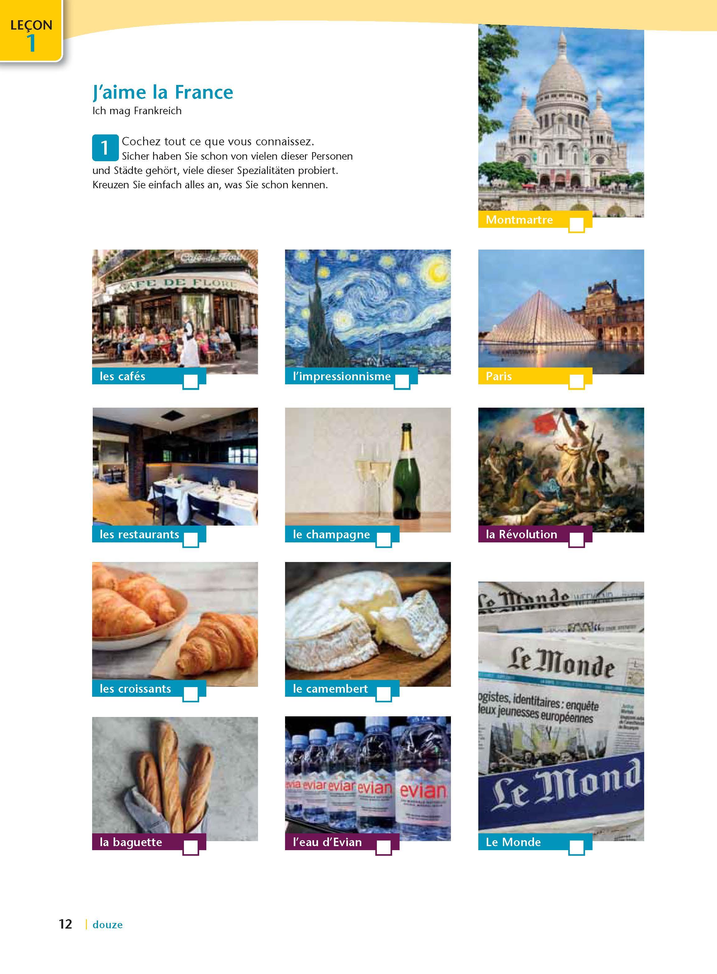 Beispielinhalt (Bild) Langenscheidt Komplett-Paket Französisch