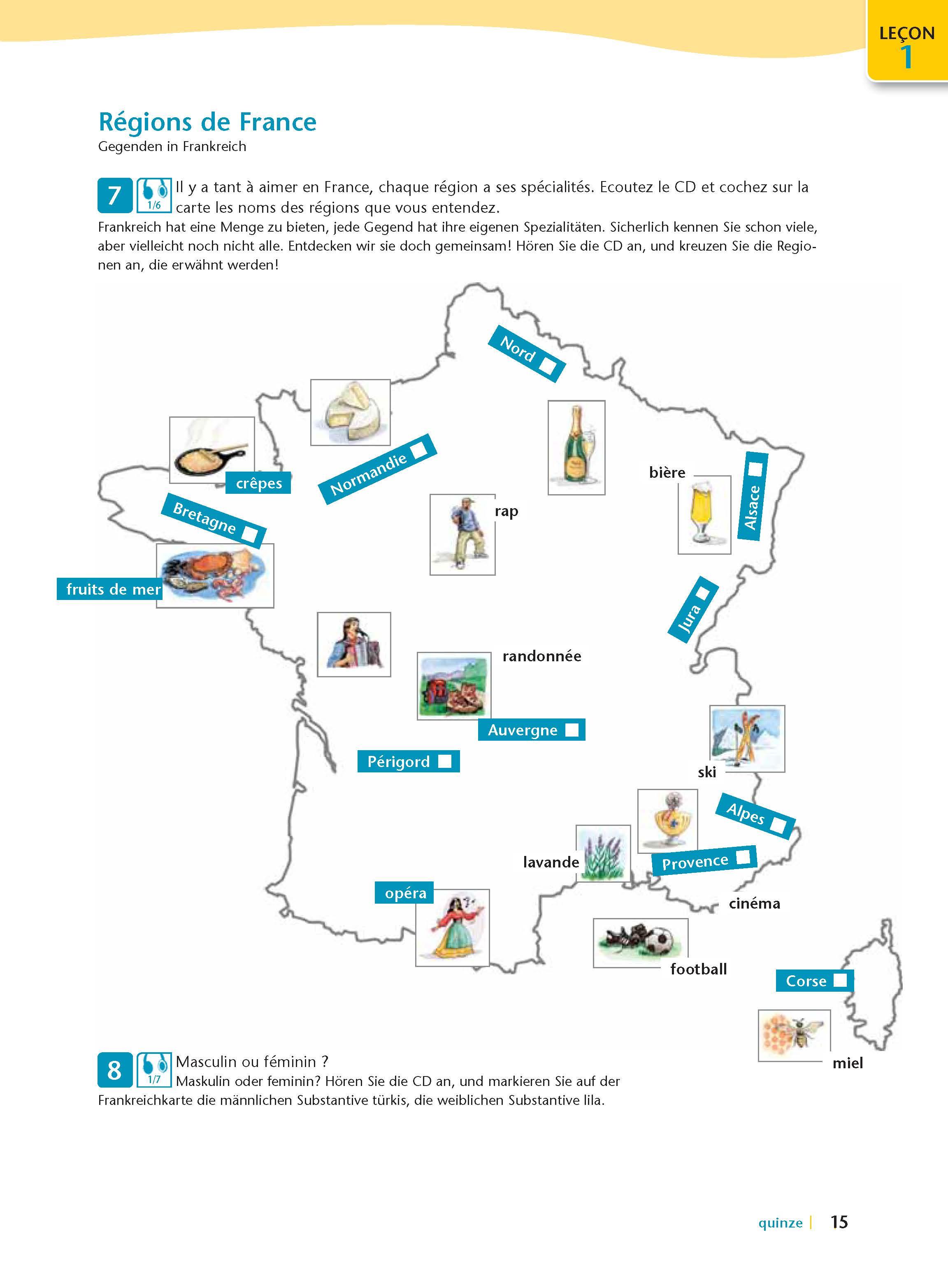 Beispielinhalt (Bild) Langenscheidt Komplett-Paket Französisch