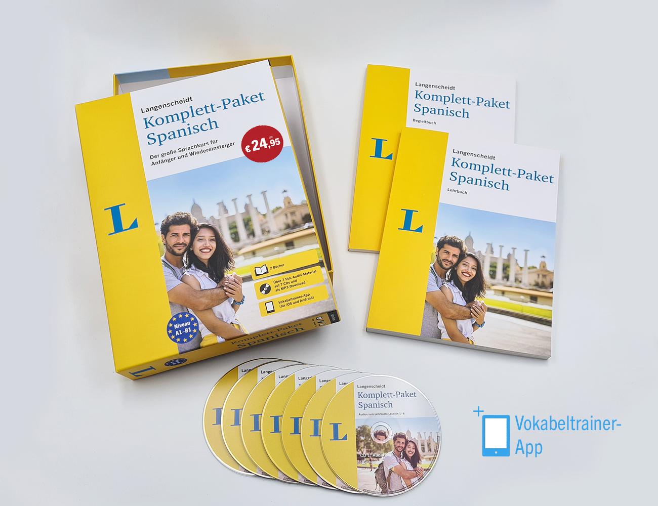 Beispielinhalt (Bild) Langenscheidt Komplett-Paket Spanisch