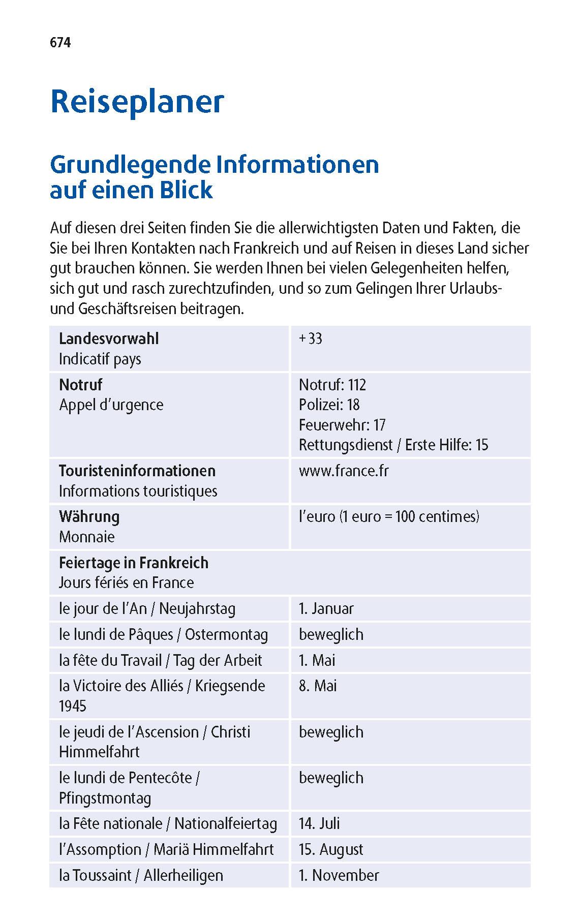 Beispielinhalt (Bild) Langenscheidt Praktisches Wörterbuch Französisch