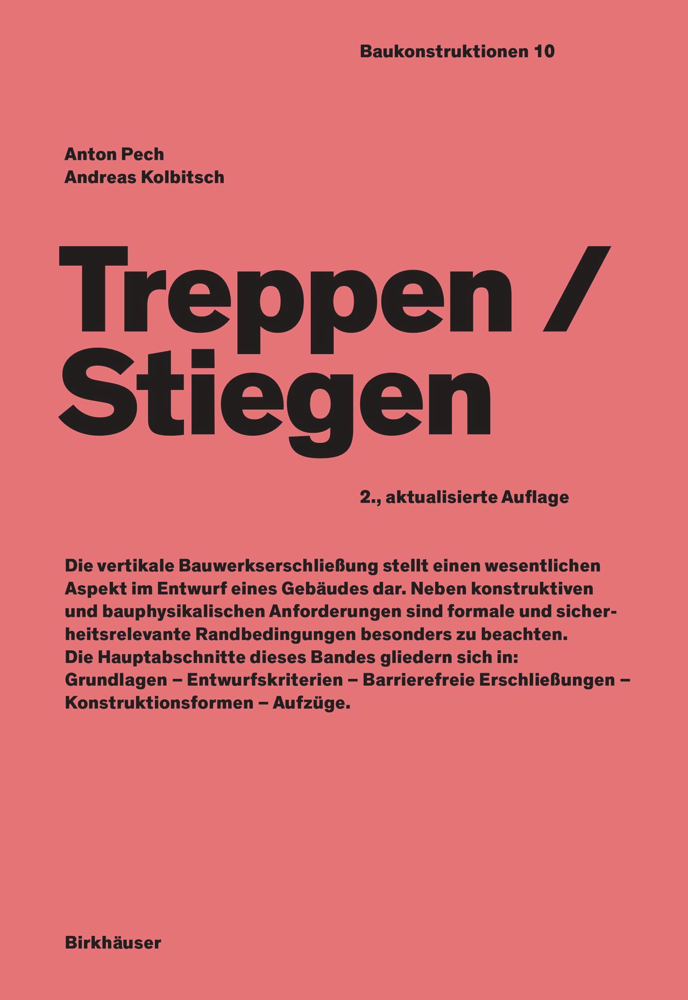 Vorderes Coverbild Treppen/Stiegen