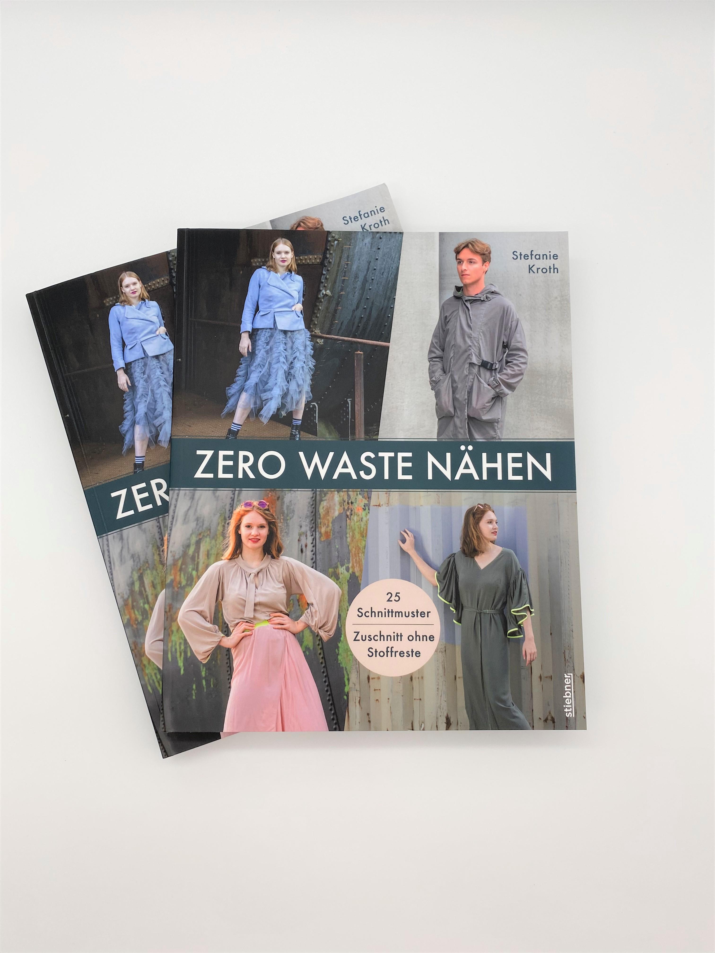 Beispielinhalt (Bild) Zero Waste Nähen. 25 Schnittmuster - Zuschnitt ohne Stoffreste