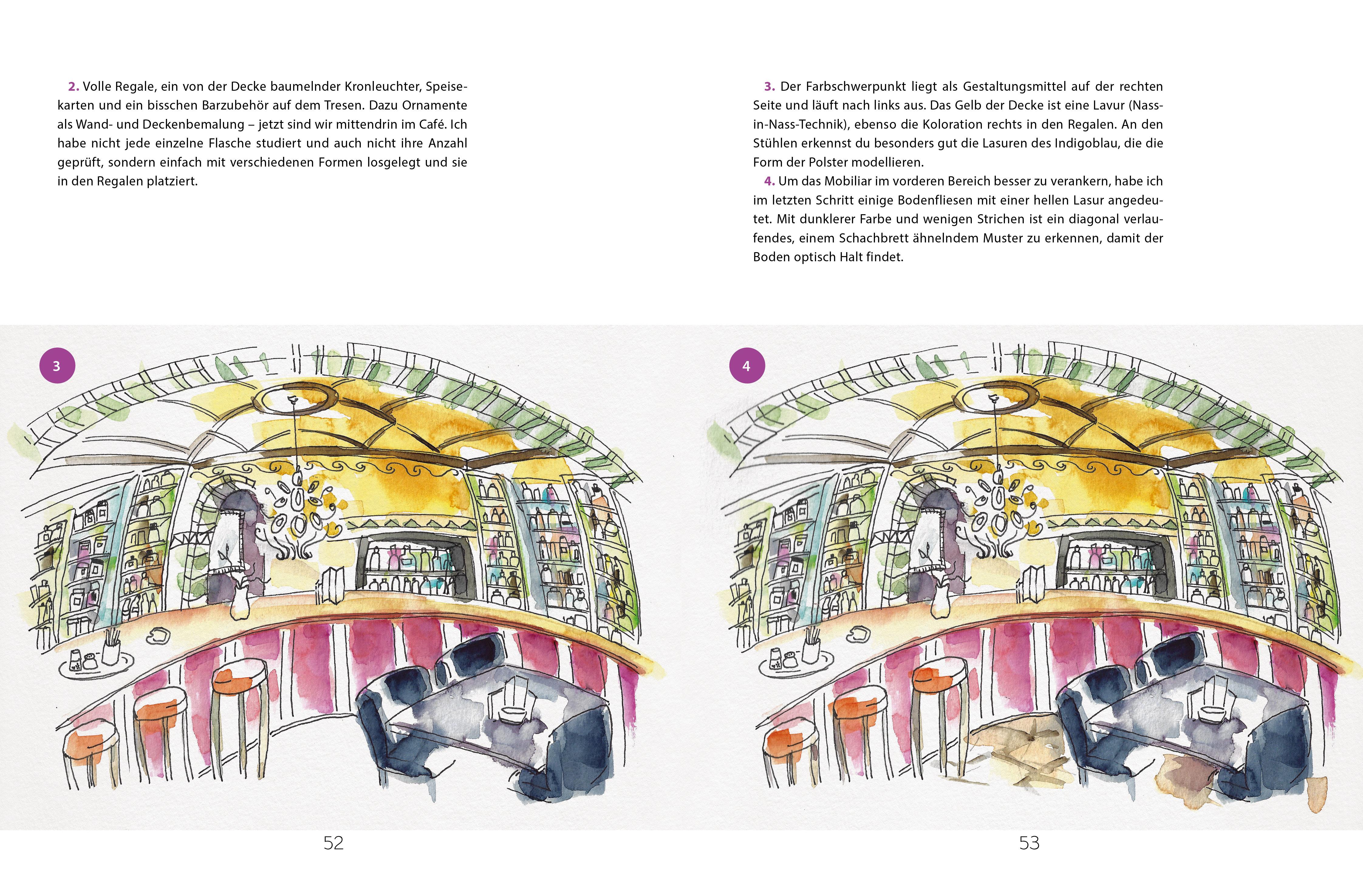 Beispielinhalt (Bild) Urban Sketching ganz einfach