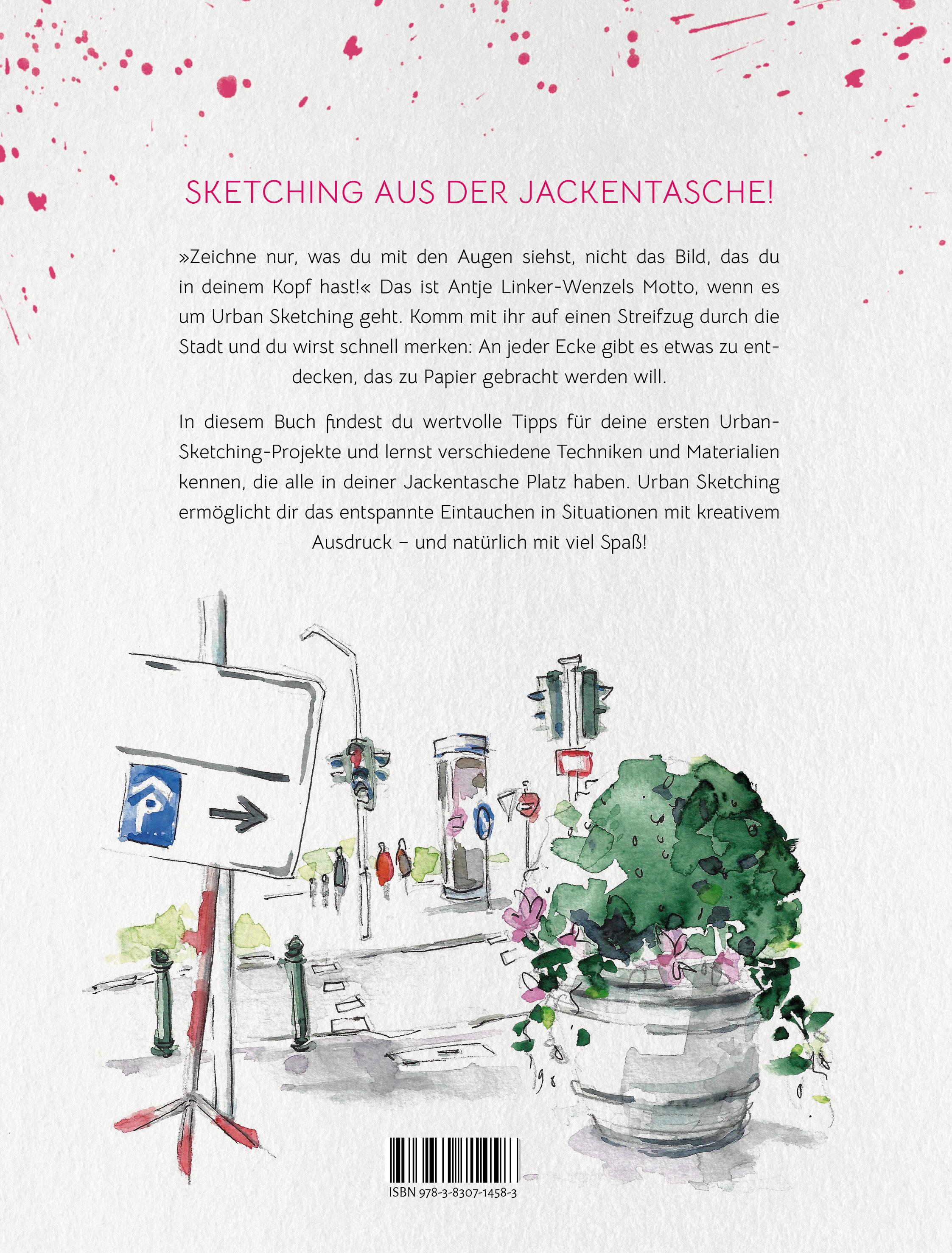 Rückseitencover Urban Sketching ganz einfach