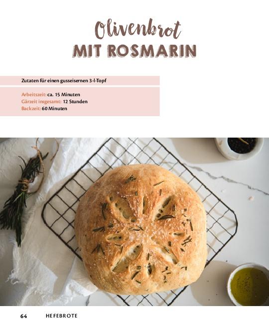 Beispielinhalt (Bild) Brot aus dem Gusstopf