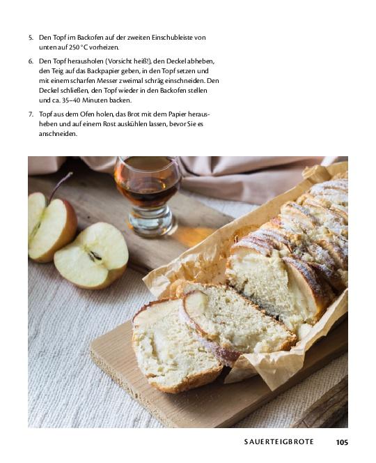 Beispielinhalt (Bild) Brot aus dem Gusstopf
