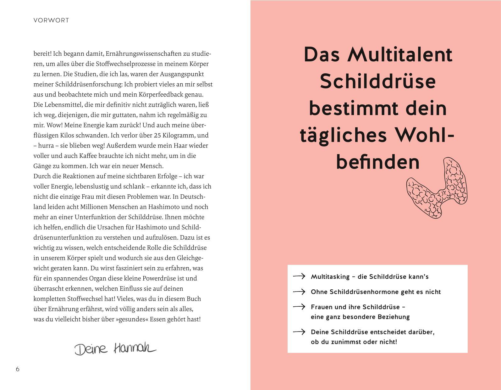 Beispielinhalt (Bild) Mach deine Schilddrüse stark