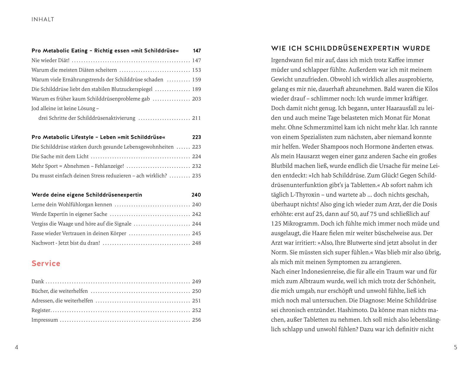 Beispielinhalt (Bild) Mach deine Schilddrüse stark