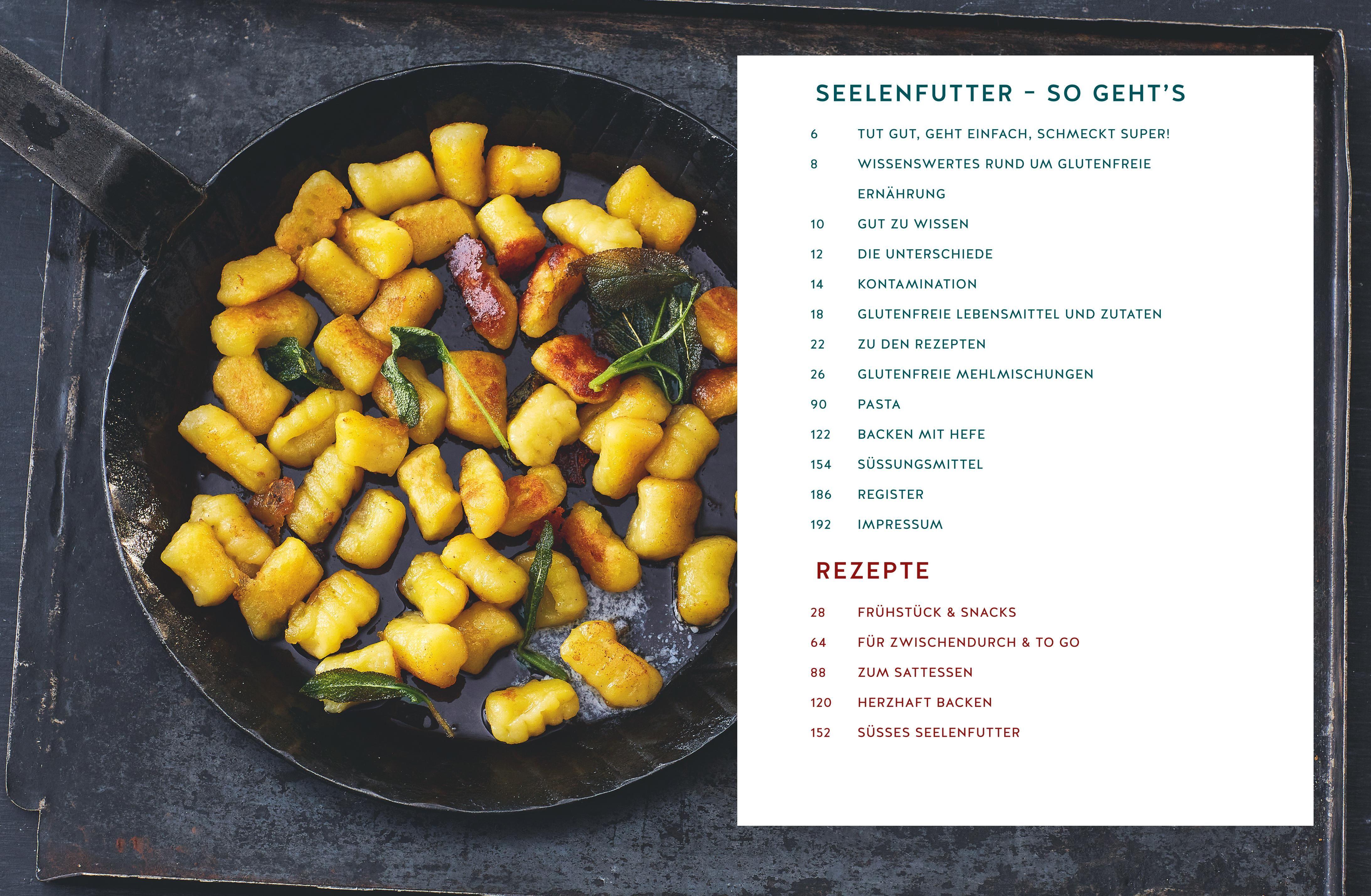 Beispielinhalt (Bild) Seelenfutter glutenfrei