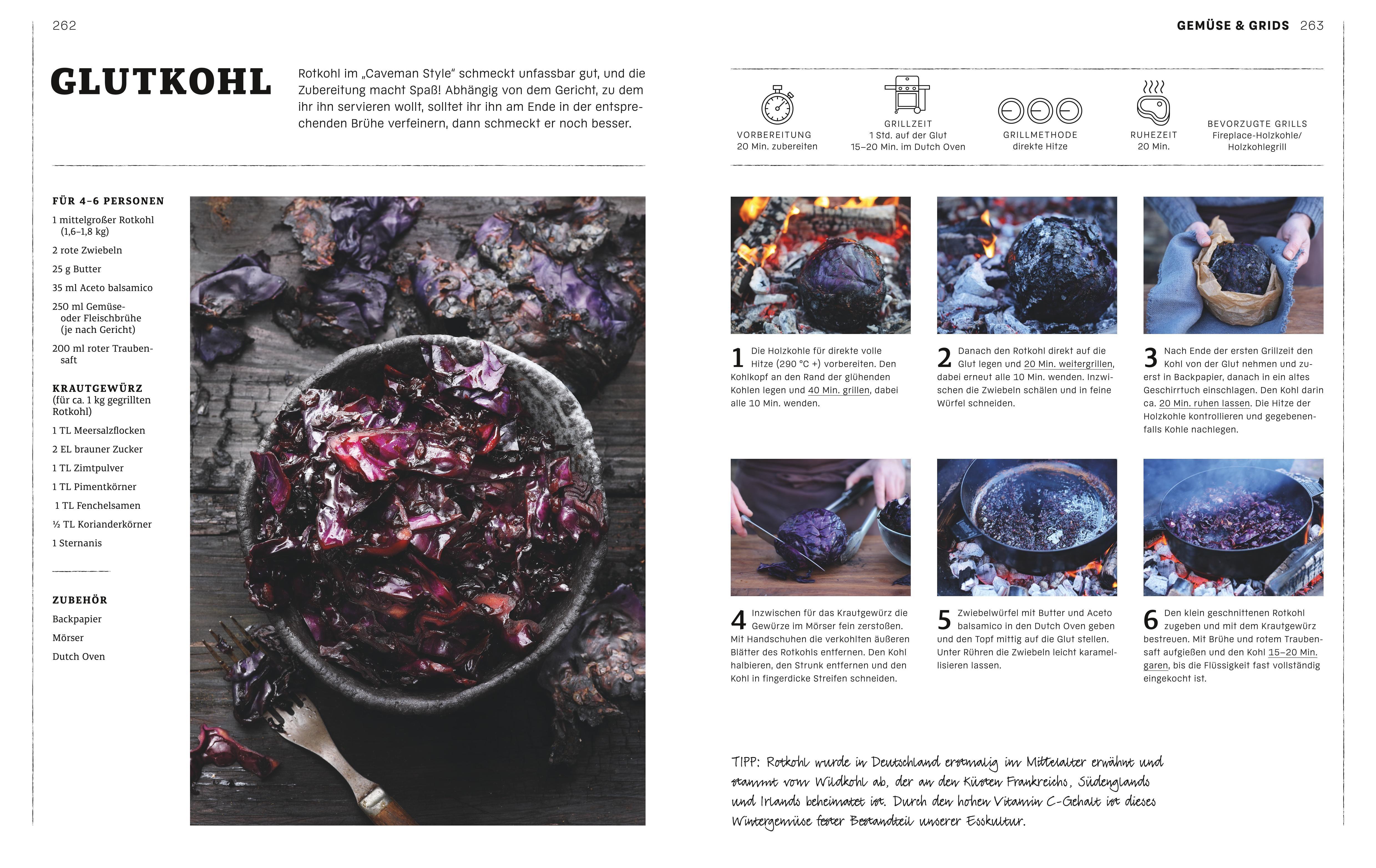 Beispielinhalt (Bild) Weber's Wintergrillbibel