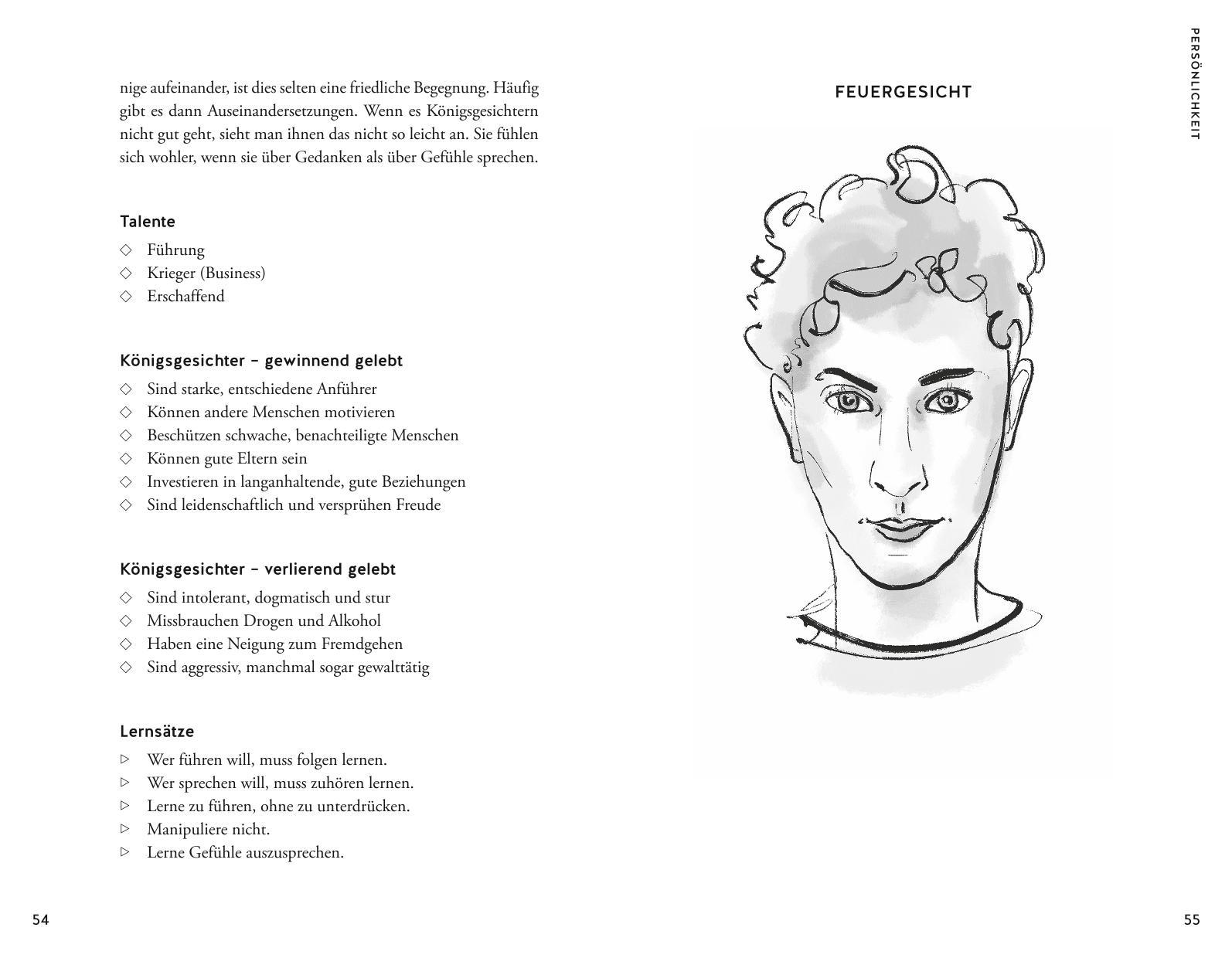 Beispielinhalt (Bild) Ich lese deine Lebensaufgabe