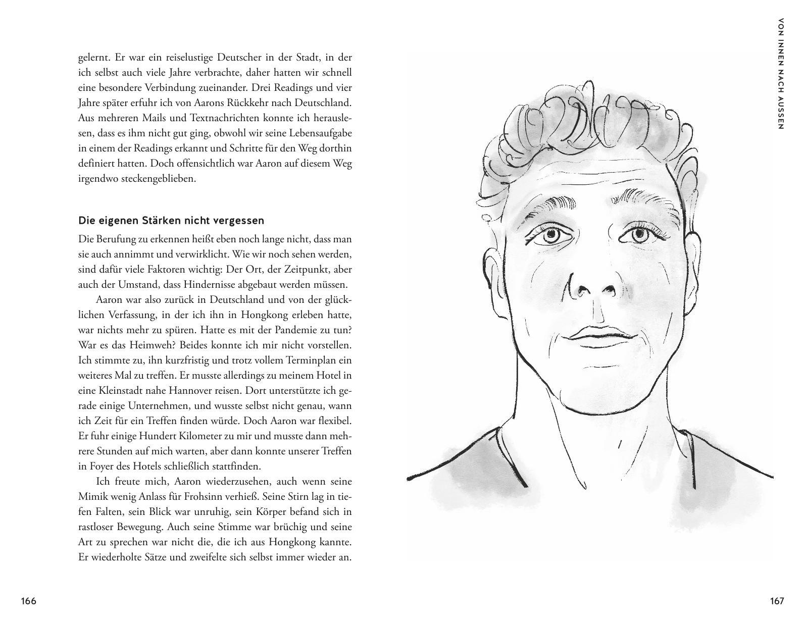 Beispielinhalt (Bild) Ich lese deine Lebensaufgabe