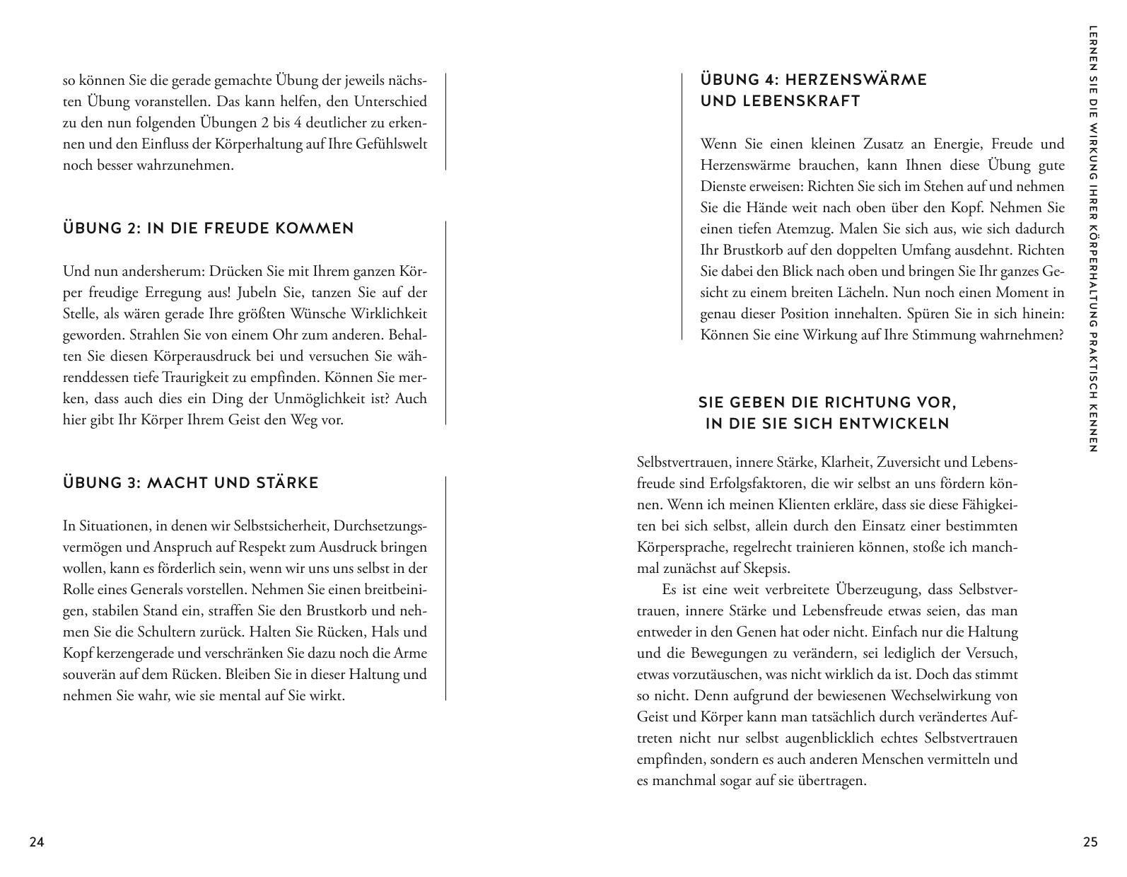Beispielinhalt (Bild) Die Macht der Haltung