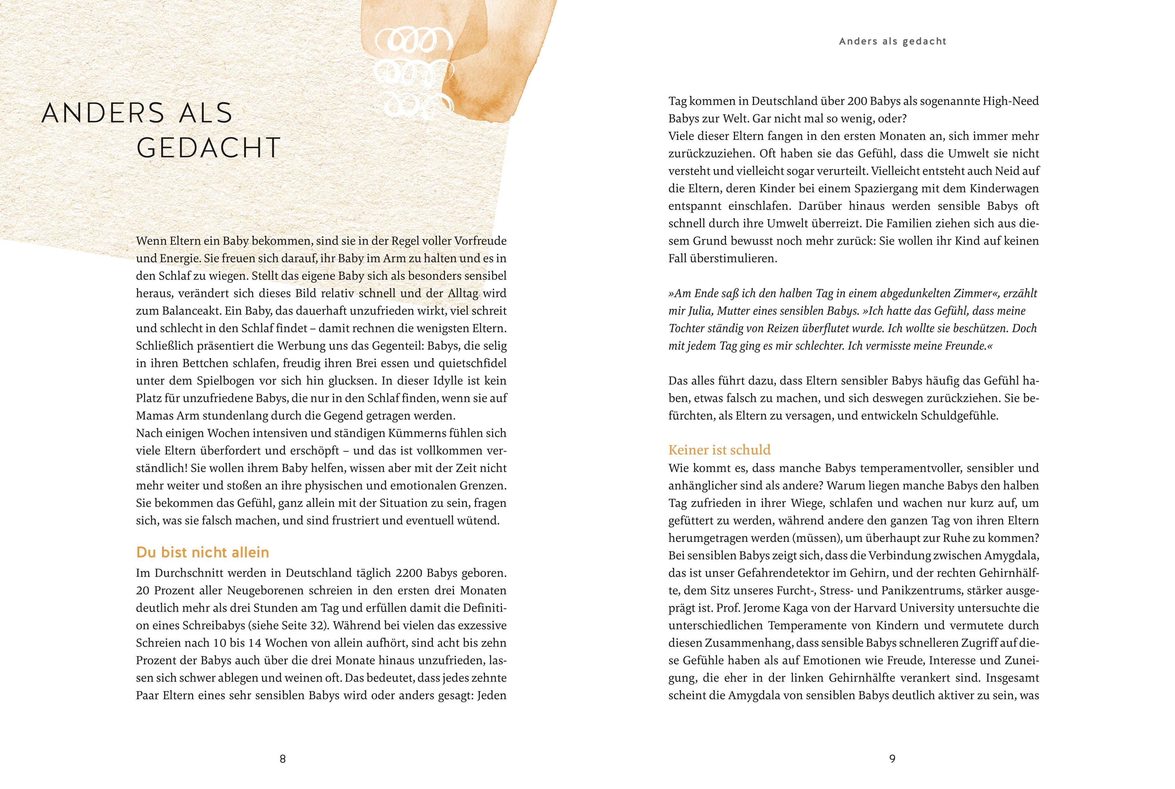Beispielinhalt (Bild) Mein sensibles kleines Wunder