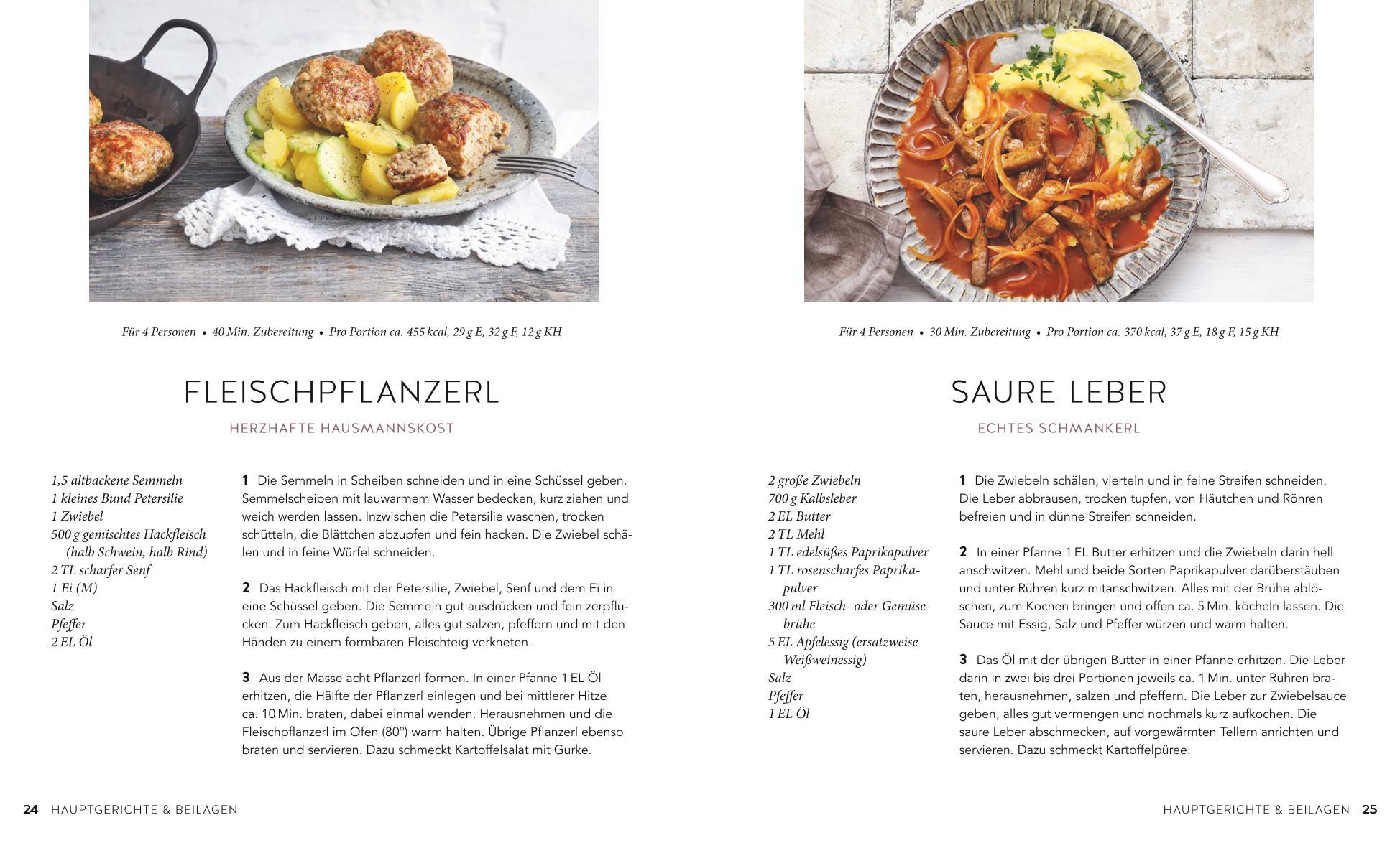Beispielinhalt (Bild) Bayerisch kochen