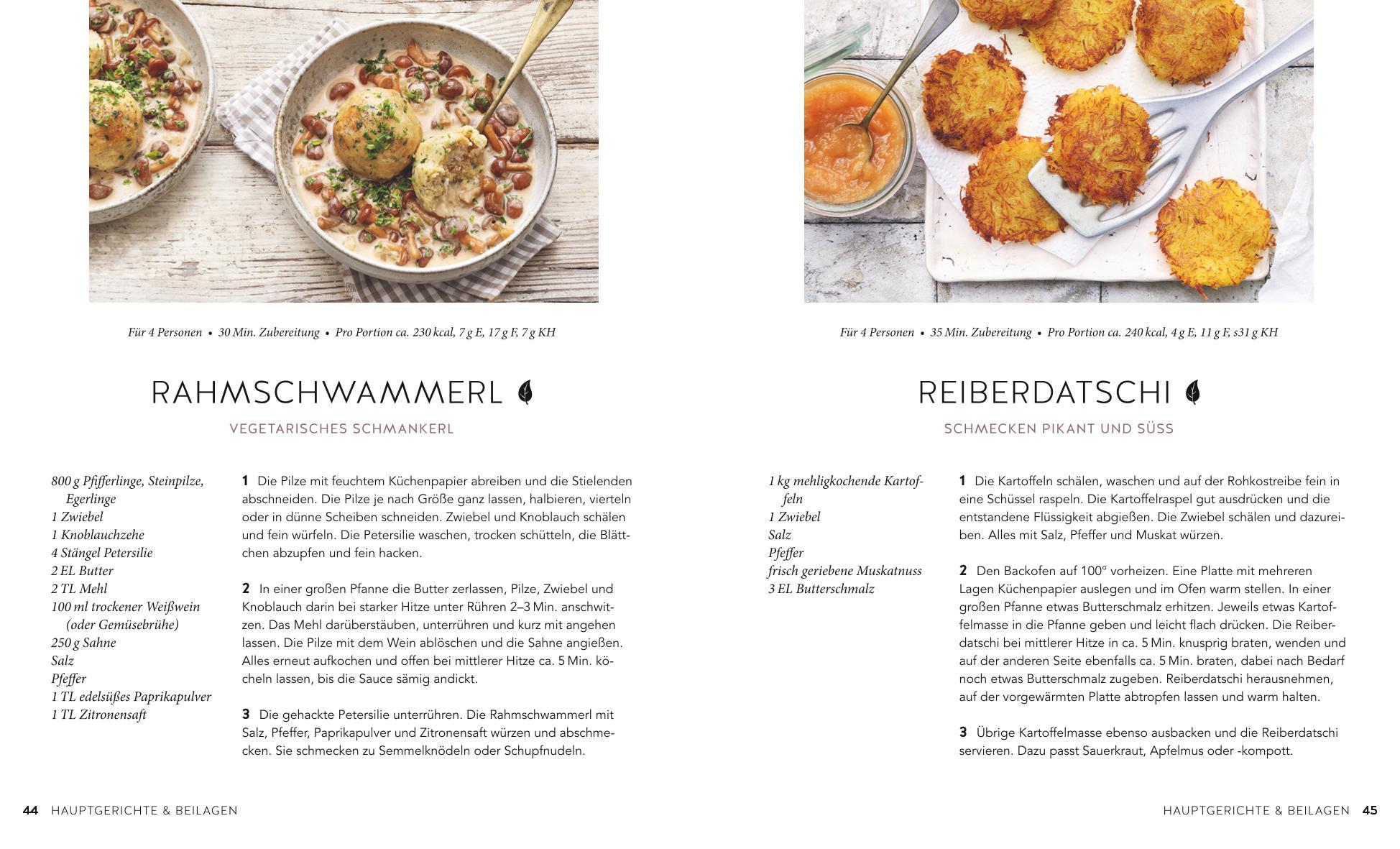 Beispielinhalt (Bild) Bayerisch kochen