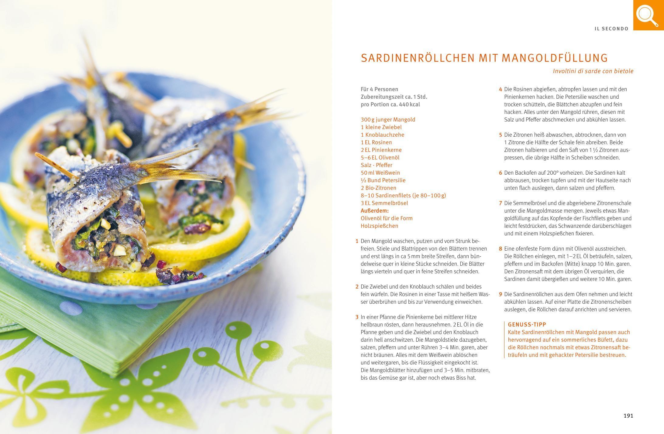 Beispielinhalt (Bild) Italien! Das Goldene von GU