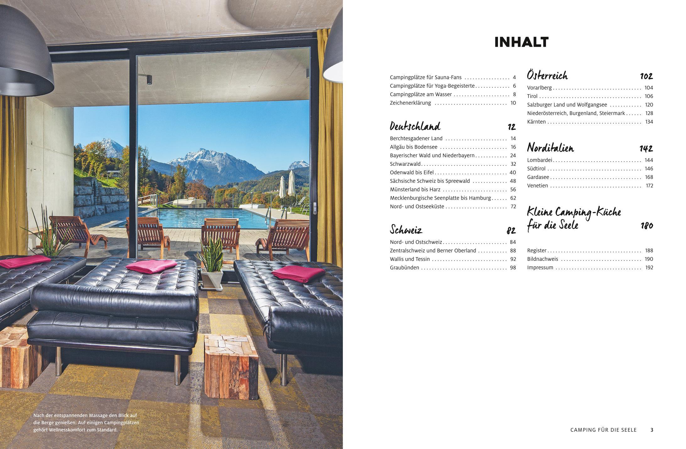 Beispielinhalt (Bild) Yes we camp! Camping für die Seele