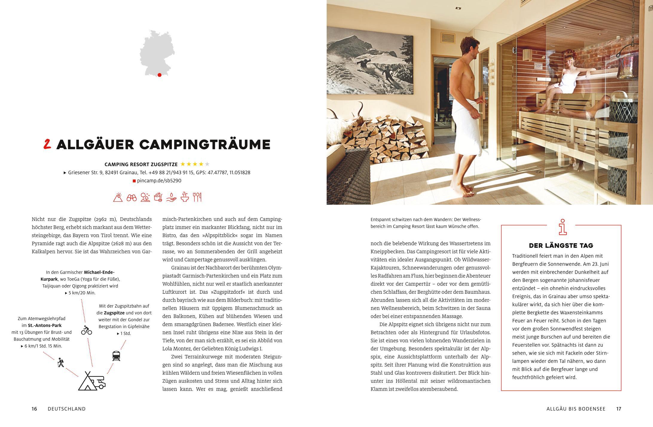 Beispielinhalt (Bild) Yes we camp! Camping für die Seele