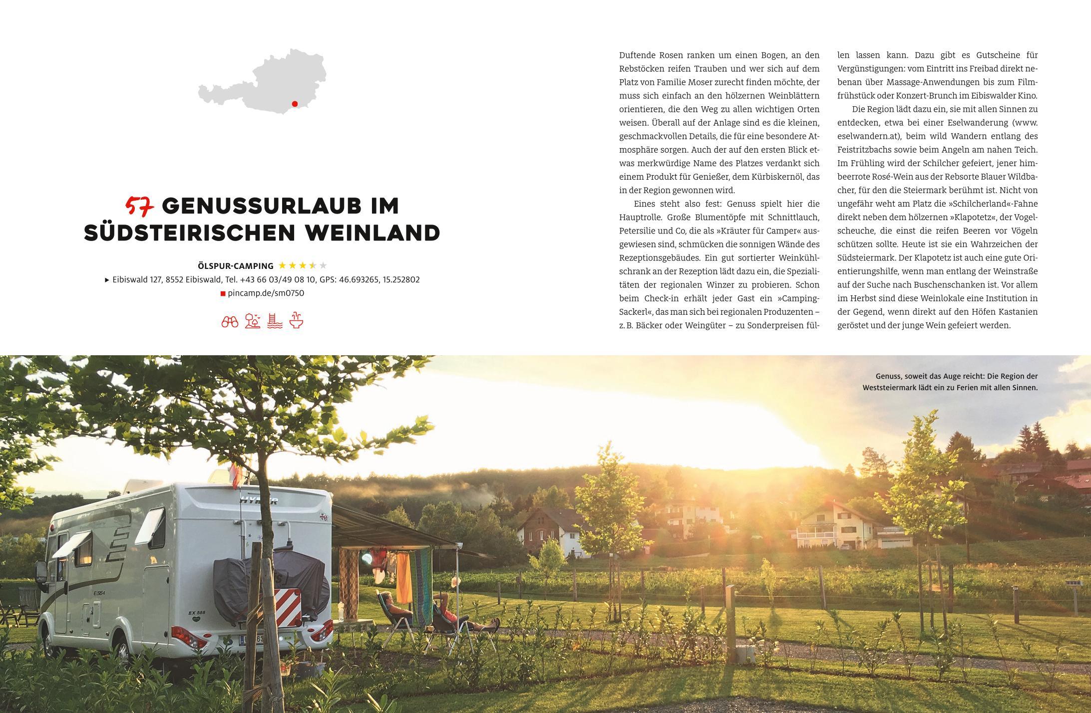 Beispielinhalt (Bild) Yes we camp! Camping für die Seele